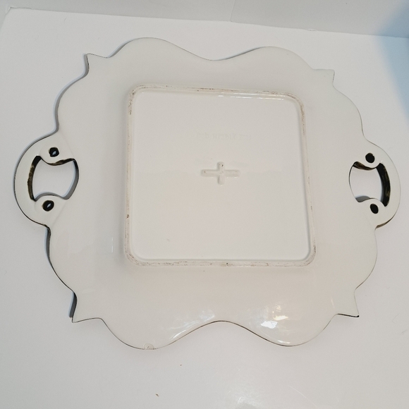 Vintage Deb Hrabik 2001‎ Ceramic Harley Quinn Pattern Serving Platter - Picture 5 of 8